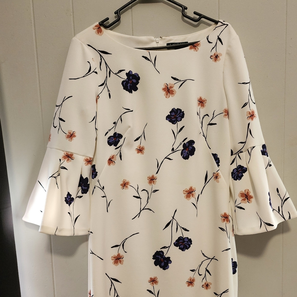 Ralph Lauren Stunning ๐ Boho Style Floral Bell Sleeve Dress - Picture 10 of 16